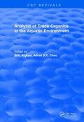 Afghan / Chau |  Revival: Analysis of Trace Organics in the Aquatic Environment (1989) | Buch |  Sack Fachmedien