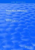 Bernays |  Revival: Insect-Plant Interactions (1993) | Buch |  Sack Fachmedien