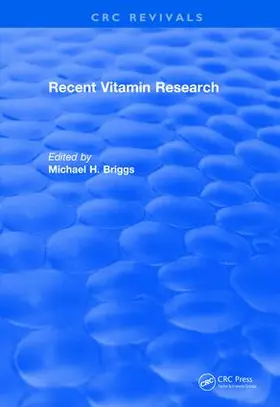 Michael |  Recent Vitamin Research (1984) | Buch |  Sack Fachmedien
