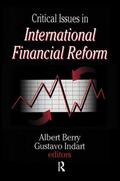 Indart |  Critical Issues in International Financial Reform | Buch |  Sack Fachmedien