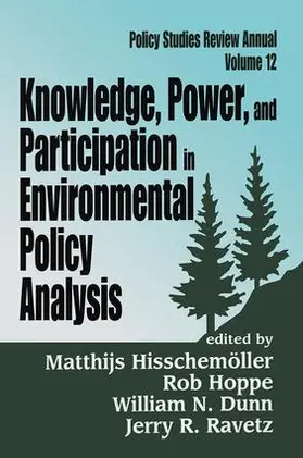 Hoppe | Knowledge, Power, and Participation in Environmental Policy Analysis | Buch | 978-1-138-51144-6 | www.sack.de