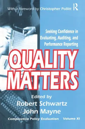 Mayne / Schwartz |  Quality Matters | Buch |  Sack Fachmedien