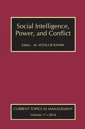Rahim |  Social Intelligence, Power, and Conflict | Buch |  Sack Fachmedien