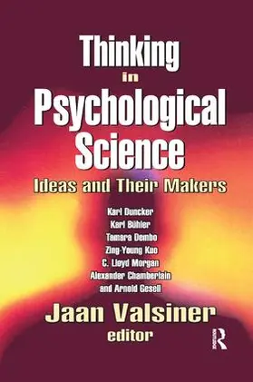 Valsiner | Thinking in Psychological Science | Buch | 978-1-138-51728-8 | www.sack.de