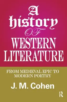 Mitchell / Cohen | A History of Western Literature | Buch | 978-1-138-51833-9 | www.sack.de