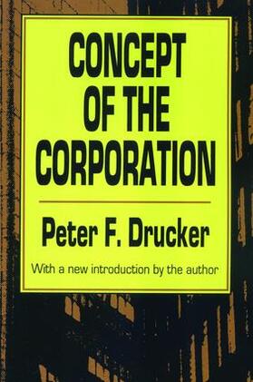 Drucker |  Concept of the Corporation | Buch |  Sack Fachmedien