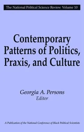 Persons |  Contemporary Patterns of Politics, Praxis, and Culture | Buch |  Sack Fachmedien