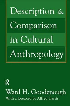 Harris |  Description and Comparison in Cultural Anthropology | Buch |  Sack Fachmedien