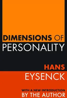 Eysenck | Dimensions of Personality | Buch | 978-1-138-52233-6 | www.sack.de