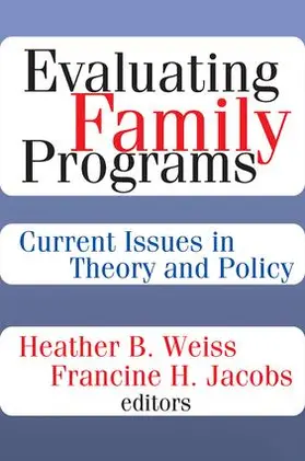 Jacobs | Evaluating Family Programs | Buch | 978-1-138-52312-8 | sack.de
