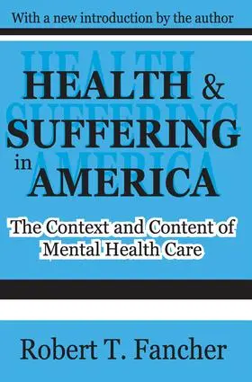 Fancher | Health and Suffering in America | Buch | 978-1-138-52472-9 | www.sack.de