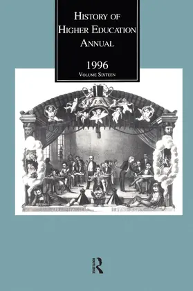 Geiger |  History of Higher Education Annual: 1996 | Buch |  Sack Fachmedien