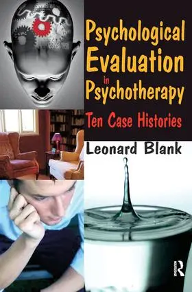 Blank |  Psychological Evaluation in Psychotherapy | Buch |  Sack Fachmedien