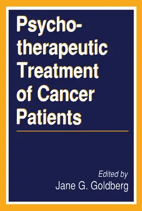 Bandura |  Psychotherapeutic Treatment of Cancer Patients | Buch |  Sack Fachmedien