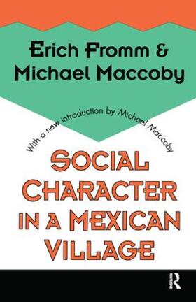 Maccoby | Social Character in a Mexican Village | Buch | 978-1-138-53272-4 | sack.de