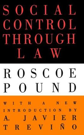 Pound | Social Control Through Law | Buch | 978-1-138-53274-8 | sack.de