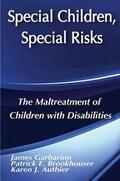 Fleron / Garbarino |  Special Children, Special Risks | Buch |  Sack Fachmedien