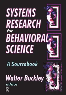 Buckley | Systems Research for Behavioral Science | Buch | 978-1-138-53378-3 | sack.de