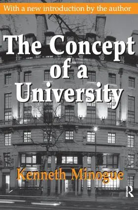 Minogue |  The Concept of a University | Buch |  Sack Fachmedien