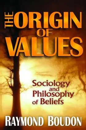Boudon |  The Origin of Values | Buch |  Sack Fachmedien