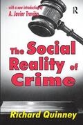 Roepke / Quinney |  The Social Reality of Crime | Buch |  Sack Fachmedien