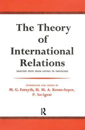 Lutz / Forsyth | The Theory of International Relations | Buch | 978-1-138-53908-2 | sack.de
