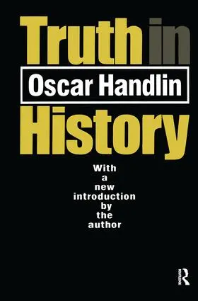 Handlin |  Truth in History | Buch |  Sack Fachmedien