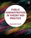 Cox III |  Public Administration in Theory and Practice | Buch |  Sack Fachmedien