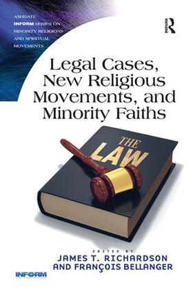 Richardson / Bellanger | Legal Cases, New Religious Movements, and Minority Faiths | Buch | 978-1-138-54612-7 | sack.de