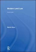 Dixon |  Modern Land Law | Buch |  Sack Fachmedien