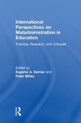 Samier / Milley |  International Perspectives on Maladministration in Education | Buch |  Sack Fachmedien