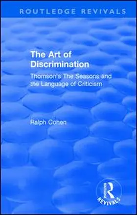 Cohen |  Routledge Revivals: The Art of Discrimination (1964) | Buch |  Sack Fachmedien