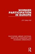 Carby-Hall |  Worker Participation in Europe | Buch |  Sack Fachmedien