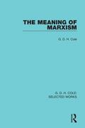 Cole |  The Meaning of Marxism | Buch |  Sack Fachmedien