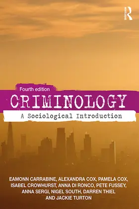 Sergi / Carrabine / Di Ronco |  Criminology | Buch |  Sack Fachmedien