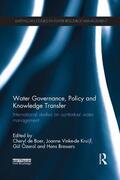 De Boer / Vinke-de Kruijf / Özerol |  Water Governance, Policy and Knowledge Transfer | Buch |  Sack Fachmedien