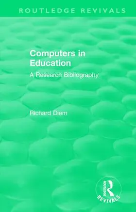 Diem |  Computers in Education (1988) | Buch |  Sack Fachmedien
