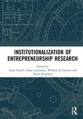 Fayolle / Gartner / Berglund |  Institutionalization of Entrepreneurship Research | Buch |  Sack Fachmedien