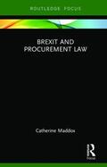 Maddox |  Brexit and Procurement Law | Buch |  Sack Fachmedien