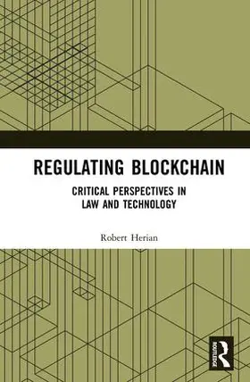 Herian |  Regulating Blockchain | Buch |  Sack Fachmedien