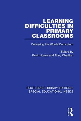 Jones / Charlton | Learning Difficulties in Primary Classrooms | Buch | 978-1-138-59492-0 | sack.de