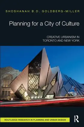 Goldberg-Miller |  Planning for a City of Culture | Buch |  Sack Fachmedien
