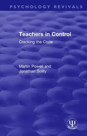 Powell / Solity | Teachers in Control | Buch | 978-1-138-60096-6 | sack.de