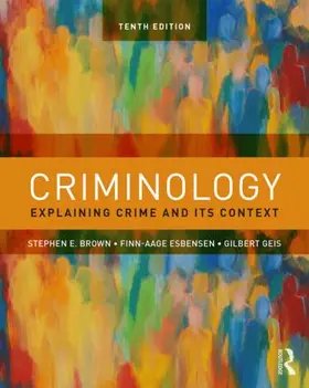 Brown / Esbensen / Geis |  Criminology | Buch |  Sack Fachmedien