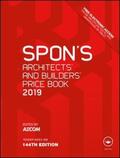 AECOM |  Spon's Architects' and Builders' Price Book 2019 | Buch |  Sack Fachmedien