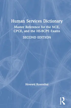 Rosenthal |  Human Services Dictionary | Buch |  Sack Fachmedien