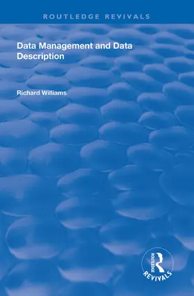 Williams |  Data Management and Data Description | Buch |  Sack Fachmedien