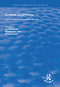 Kooiman / Vliet / Jentoft |  Creative Governance | Buch |  Sack Fachmedien
