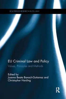 Banach-Gutierrez / Harding |  EU Criminal Law and Policy | Buch |  Sack Fachmedien