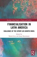 Levy / Bustamante |  Financialisation in Latin America | Buch |  Sack Fachmedien
